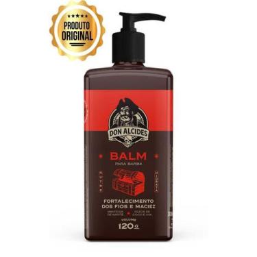 Imagem de Balm para Barba Don Alcides Barba Negra 120g