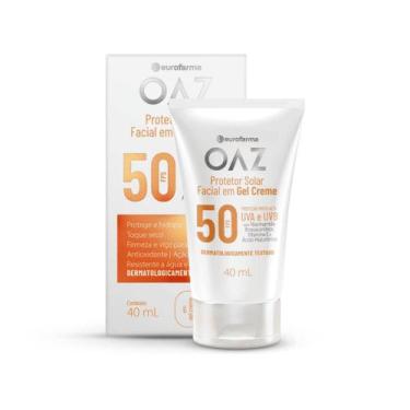 Imagem de Protetor Solar Facial em Gel Creme Oaz - 50 FPS 40 ml - OAZ Eurofarma