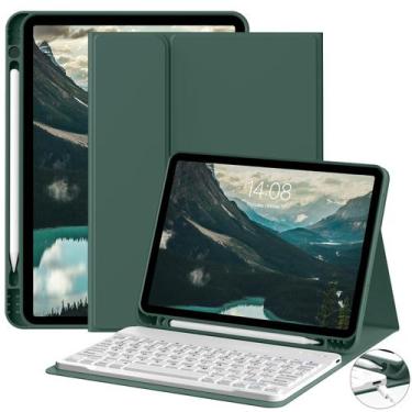 Imagem de Capa de teclado GKABXY para iPad Air de 11 polegadas e 10,9 polegadas