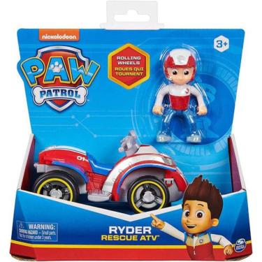 Imagem de Boneco Veículo Ryder Patrulha Canina Brinquedo Paw Patrol - Sunny 2725