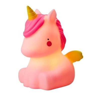 Imagem de Luminária Unicórnio Abajur Pink - 12cm