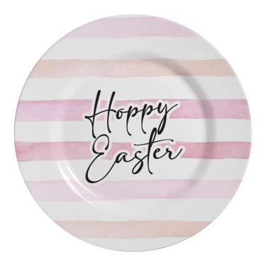 Imagem de Conjunto Com 6 Pratos Raso Happy Easter B Pascoa 29Cm