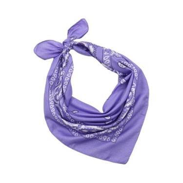 Imagem de Bandana Unissex Com Estampa Boêmia De Paisley, Bandana Hiphop, Máscara