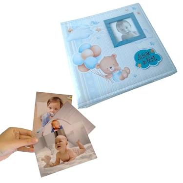 Imagem de Revelação 200 Fotos 10x15 + Álbum Bebe Balão Capa Tecido - Papel Fuji