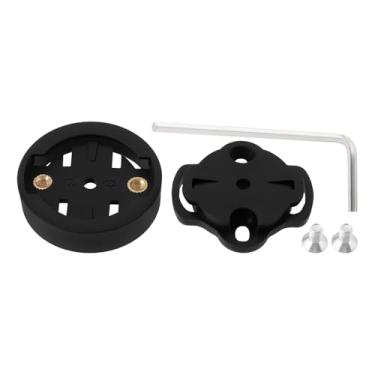 Imagem de Briny River Kit de montagem de bicicleta de um quarto de volta, kit de haste de bicicleta haste de suporte GPS compatível com Garmin Edge 20 25 130 200 500 510