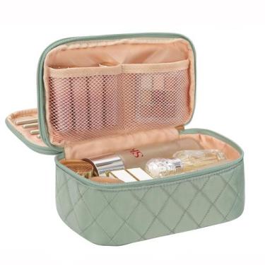 Imagem de Bolsa de maquiagem Relavel Small Green Impermeável para Mulheres