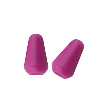 Imagem de DIAO79NI Tampa métrica básica de 3,7 mm para guitarra elétrica estilo Strat/Stratocaster, roxo (conjunto de 2)