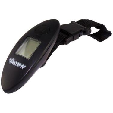 Imagem de Balança de Mão Digital para Bagagem até 40kg - Western FS-101