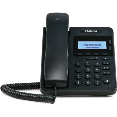 Imagem de Telefone com Tecnologia IP e Qualidade HD IP S3002 Preto Intelbras