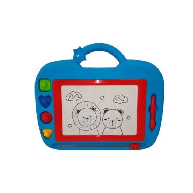 Imagem de Lousa Mágica Magnética com Carimbos 2442498 Azul - Quanhe