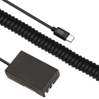 Imagem de Adaptador Dummy PD EP-5 Bateria Nikon EN-EL9 Espiral USB-C - WorldView