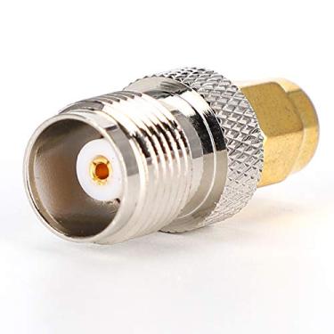 Imagem de Generic CONECOR Sma DE 50 Ω, ADAPTador TNC Macho para Fêmea Sma, Latão para Antenas Acessório Lan Sem Fio Aplicações DE Rf Forneciment DE Cabos Coaxiais
