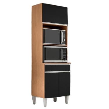 Imagem de Armário Paneleiro Duplo Torre Quente 2 Portas Andreia AJL Móveis - Móv