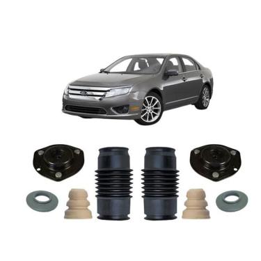 Imagem de Kit 2 Batente Coxim Dianteiro Ford Fusion 2006 2007 2008 09