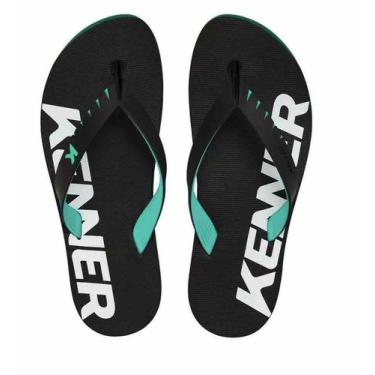 Imagem de Chinelo Sandália Kenner Red Mixed Original, Preto, Esmeralda dnn03, 42
