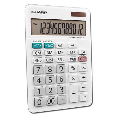 Imagem de Calculadora de negócios Sharp EL-334WB White 4.0