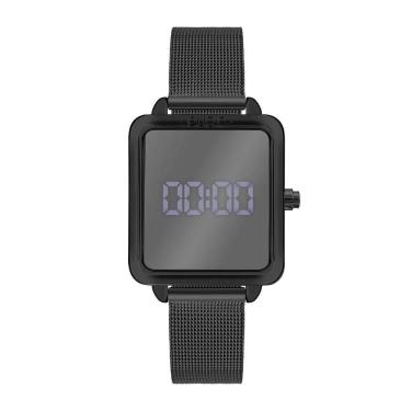 Imagem de Relógio Euro Feminino Fashion Fit Reflexo Preto Euds8054Ae4P