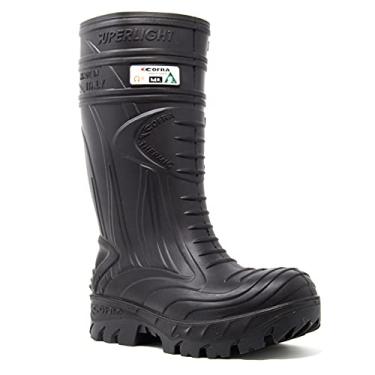Imagem de COFRA Bota masculina de proteção contra incêndio e segurança, Preto, 7