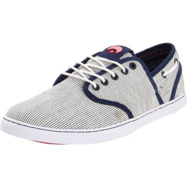 Imagem de Osiris Tênis de Skate Masculino EU, Azul-marinho/vermelho/Velejador, 10.5
