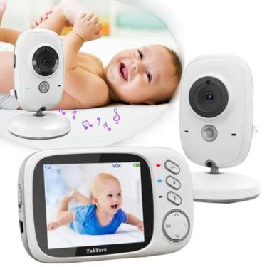 Imagem de Camêra De Segurança Babá Eletrônica Baby Monitor VB603 Mede Temperatur