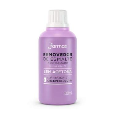 Imagem de Removedor Esmalte Farmax Sem Acetona Uva 100ml