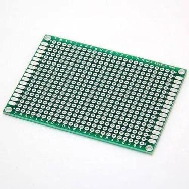 Imagem de Placa de PCB Perfurada de Fibra de Vidro 3x7 cm - Face Simples - RoboB
