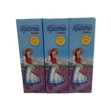 Imagem de Kit contendo 3 Deo-Colonia Alfazema Halley Original 120 ml