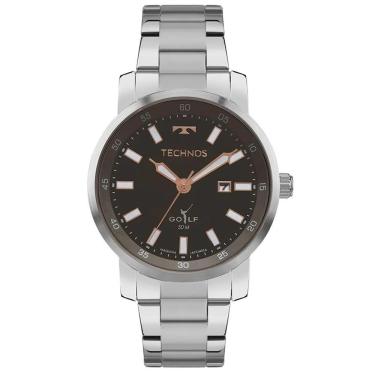 Imagem de Relógio Technos Masculino Ref: 2115txw/1e Classic Golf Prateado