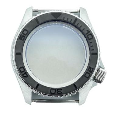 Imagem de FEIYASHI Capa de relógio mecânica de 42,5 mm, vidro de cristal de safira para movimento NH34 NH35 NH36, Para NH35 34 36 38 Movimento + Anel Capítulo Azul 1, Capa de relógio de luxo