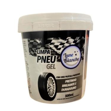Imagem de Limpa Pneu Automotivo Gel RC Lune Blanche 500 ml Proteção