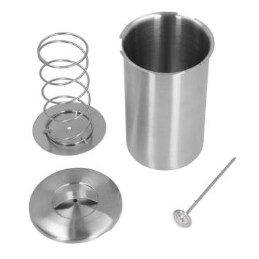 Imagem de Presunto, prensa de carne de aço inoxidável para fazer carne caseira com termômetro para carne de porco e peixe cordeiro