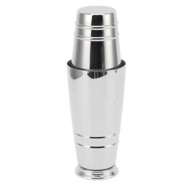 Imagem de Pilipane Coqueteleira Boston Shaker Bar Shaker Ferramenta premium de aço inoxidável 304 brilhante para coquetéis com parte inferior, pode ser lavada na lava-louças para bar em casa e festas ao ar