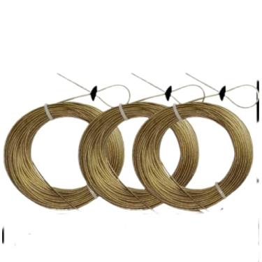 Imagem de Kit 3 Varal de Aço Revestido Corda de Varal Reforçada 10 Metros cada