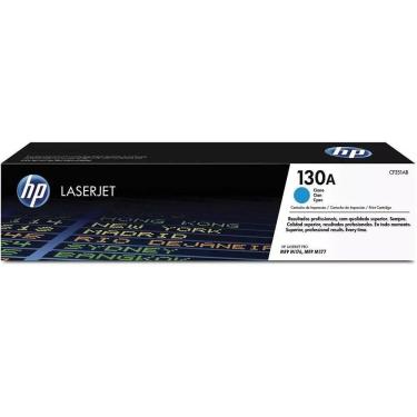 Imagem de Toner Hp 130a Ciano Laserjet Original Cf351a P/ Laserjet M176n, M177fw Cx 1 Un