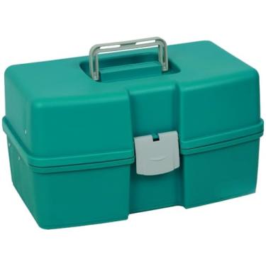 Imagem de Maleta Organizadora, Maleta Feminina Fashion Bag 3 Bandejas Pesca Odonto Manicure(VERDE)