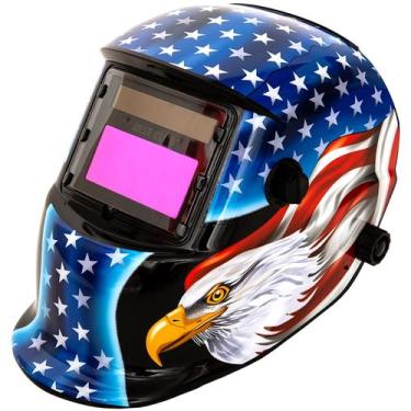 Imagem de Capacete de soldagem BESTCLUB True Color Auto Darkening Solar Power