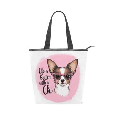 Imagem de Sunflower Bolsa de mão de madeira em lona, casual, bolsa de ombro com zíper, bolsa de ginástica escolar, sacola de compras de mercearia reutilizável ecológica para mulheres, rose bloom, 13.8" x 14.6" x 4"