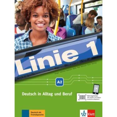 Imagem de Linie 1 A2 Kurs Und Ubungsbuch Mit Dvd-Rom