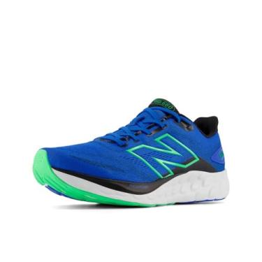 Imagem de New Balance Fresh Foam 680 V8 Tênis de corrida masculino, Oásis azul/folha de limão/preto, 8.5