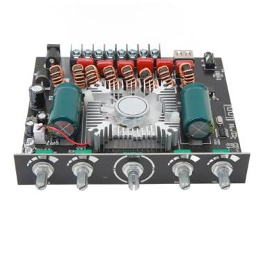 Imagem de Placa de Amplificador de Potência, 500W HIFI 2.1 Canal Estéreo Módulo de Amplificador de áudio Com Subwoofer para Se Divertir