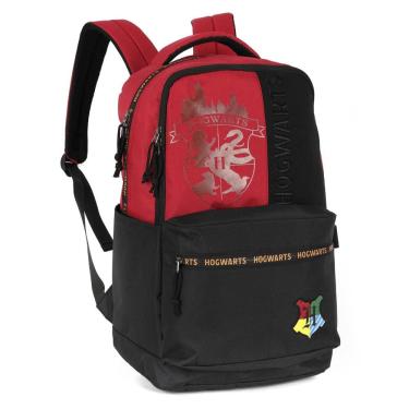 Imagem de Mochila Harry Potter Hogwarts Costa Escolar Grifinoria Vinho