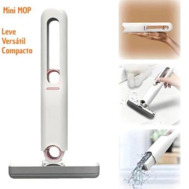Imagem de Mini esfregão mop giratório retrátil espremedor integrado - Mini Mop