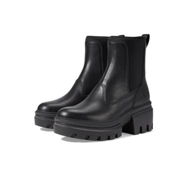 Imagem de Timberland Bota feminina Everleigh Mid Chelsea, Preto Jet, 41
