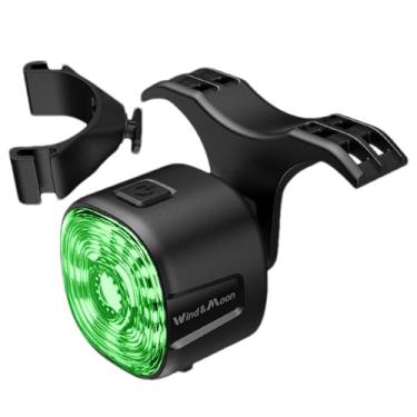 Imagem de Luz traseira para passeios noturnos, luz traseira de ciclismo,Lanterna traseira LED de segurança à prova d'água IP66 | Luz recarregável para passeios noturnos, motocicletas e scooters