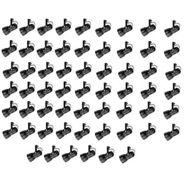 Imagem de Kit 60 Spot Trilho Perfilado Eletro calha Par20 Bulbo OL2 - Hiperlight