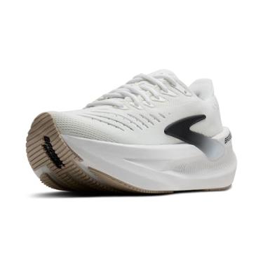 Imagem de Brooks Tênis feminino de corrida e caminhada Glycerin Max 2 Neutral, Branco/Preto/Cinza Chateau, 40