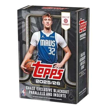 Imagem de Topps 2025/26 Basketball NBA Flagship Value Blaster Box (Blackout Parallels)