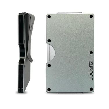 Imagem de Carteira fina RFID Centrum, várias cores, Clipe de estanho, Minimalista