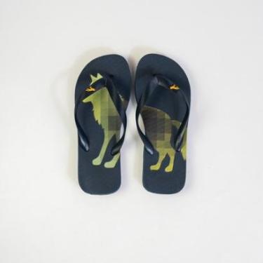 Imagem de Chinelo Masculino Acostamento Wolf  Masculino-Masculino