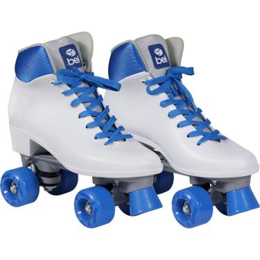 Imagem de PATINS BEL QUAD - RETRO BASIC BRANCO/ AZUL TAM 37